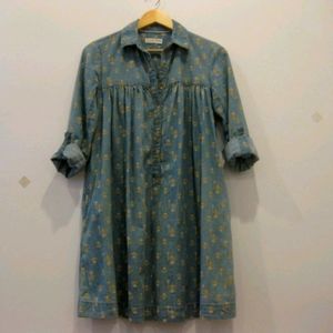 Anthropologie Pilcro & Letterpress Denim Dress